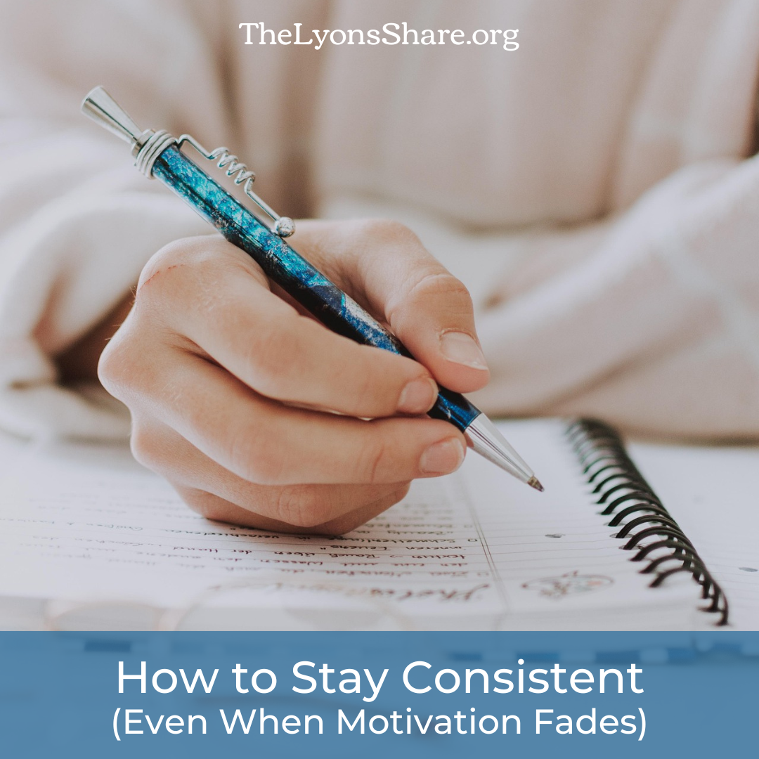 Stick to Goals How to stay consistent